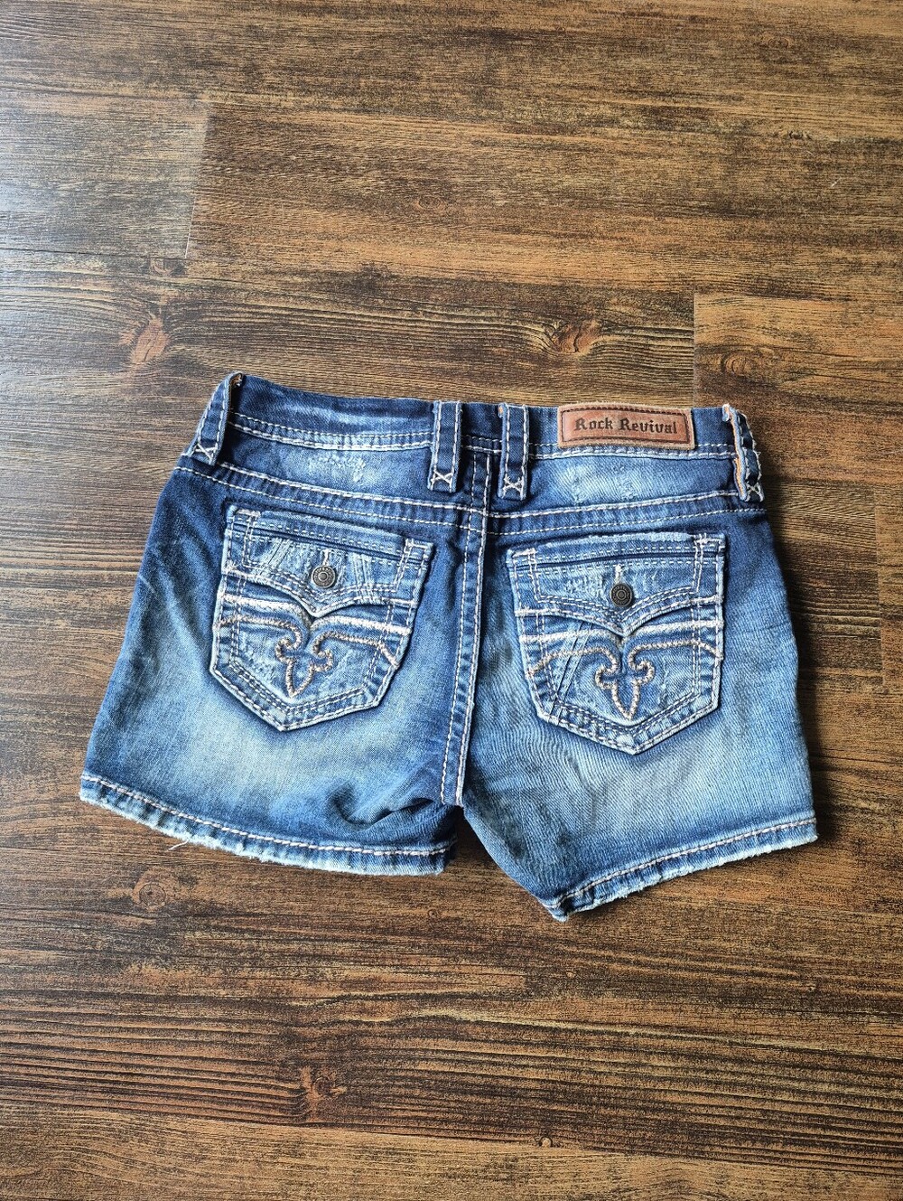 Rock Revival Magnor Easy Short Denim Size 27 Womens - Picture 3 of 9